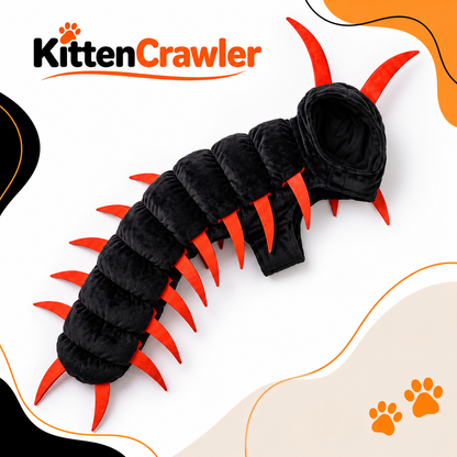 KittenCrawler Cat Centipede Costume | Soft Plush, Adjustable Fit