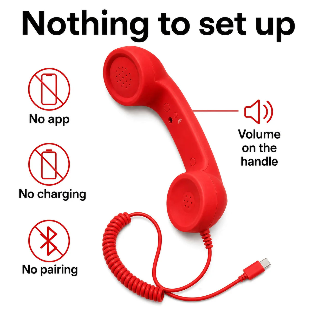 Dialbeep Retro Handset