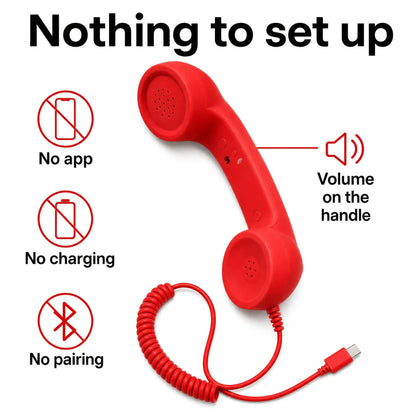 Dialbeep Retro Handset