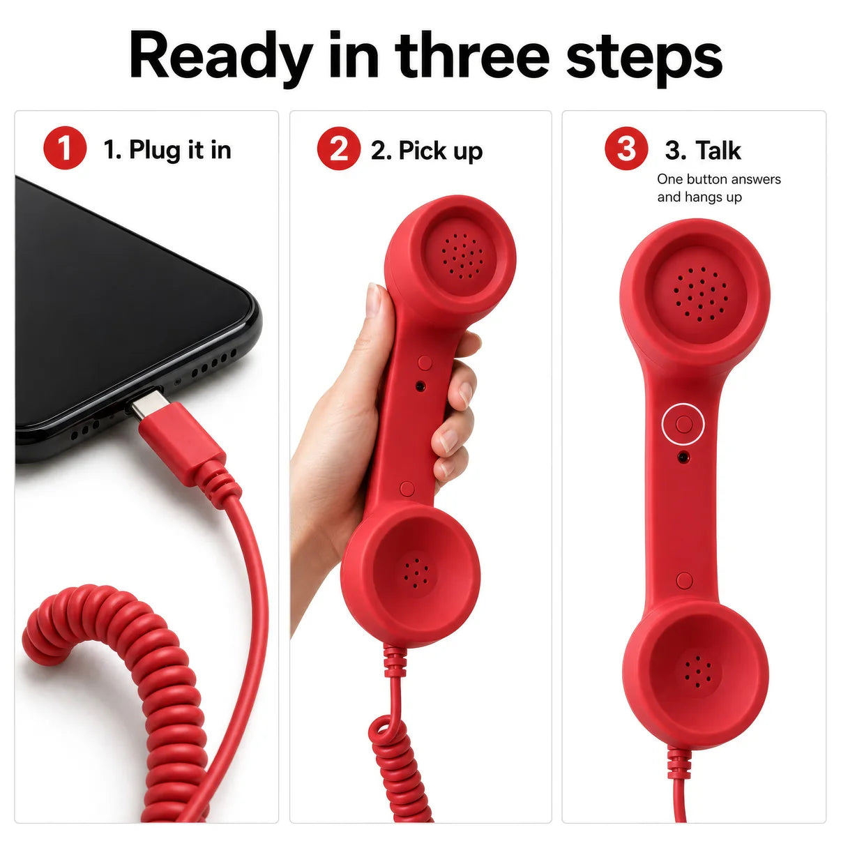 Dialbeep Retro Handset