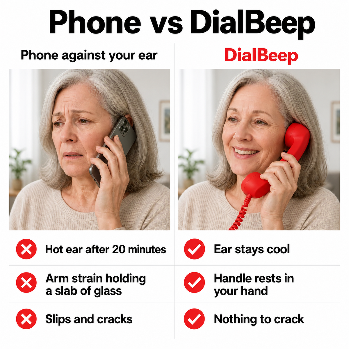 Dialbeep Retro Handset